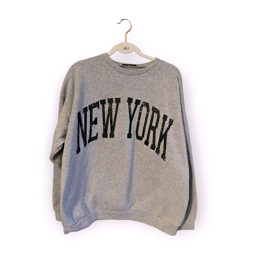 Oversized New York Graphic Sweatshirt